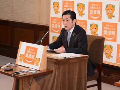 2月16日（月曜日）定例記者会見（県庁）の画像