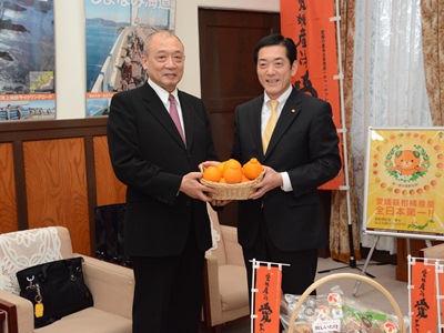 4月3日（金曜日）台湾高級食品スーパー経営会社社長らの訪問（県庁）の画像