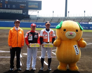 4月18日（土曜日）愛媛マンダリンパイレーツホーム開幕戦（松山市内）の画像