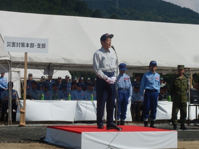 5月31日（日曜日）肱川総合水防演習（大洲市）の画像