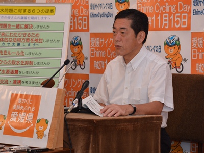 8月6日（木曜日）定例記者会見（県庁）の画像