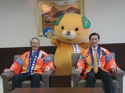 12月10日（木曜日）損害保険会社と開催の「愛顔あふれる愛媛県物産フェア」視察（東京都）