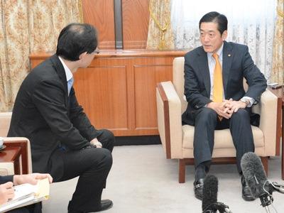 2月10日（水曜日）大分市長らの訪問（県庁）の画像