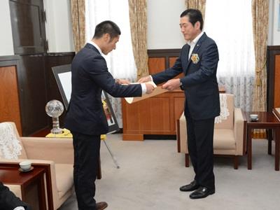 5月9日（月曜日）愛顔のえひめ知事表彰式（県庁）の画像