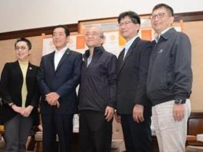5月9日（月曜日）台湾交通部幹部、台湾財団法人自行車新文化基金会代表らの訪問（県庁）の画像