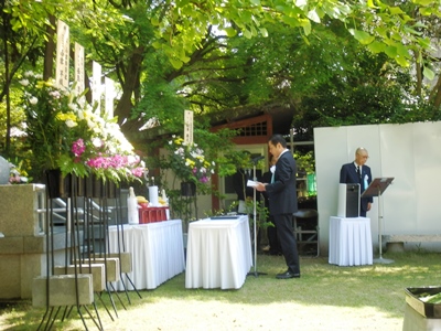 5月14日（土曜日）シベリア抑留犠牲者慰霊祭（松山市内）の画像