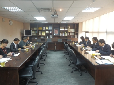 5月19日（木曜日）航空会社社長ら訪問（台湾）の画像