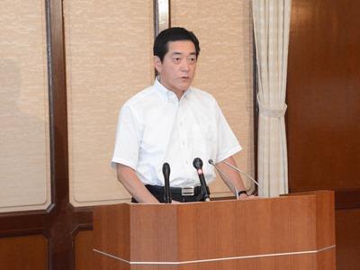 6月10日（金曜日）特別職人事に関する記者発表（県庁）の画像