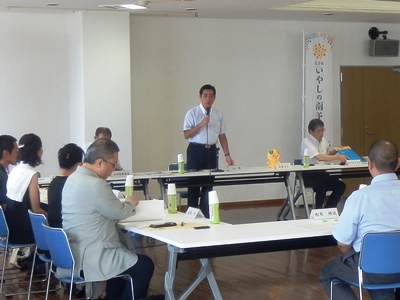 7月22日（金曜日）知事とみんなの愛顔でトーク（新居浜市）の画像