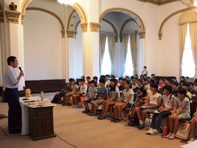 7月25日（月曜日）小学生県庁見学デー（県庁）の画像