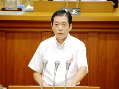10月6日（木曜日）9月定例県議会閉会（県議会議事堂）の画像