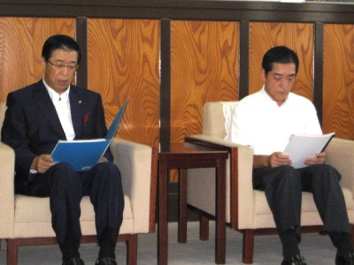 10月6日（木曜日）職員の給与等に関する報告及び勧告（県庁）の画像