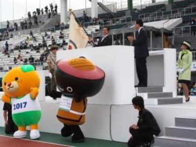 10月11日（火曜日）希望郷いわて国体総合閉会式（岩手県）の画像