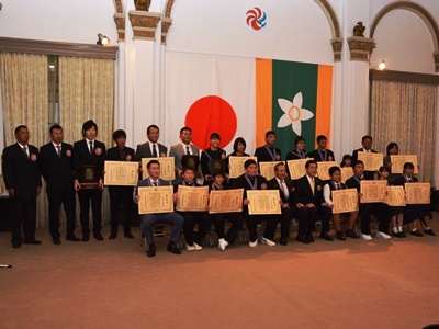 11月14日（月曜日）愛顔のえひめ知事表彰式（県庁）の画像