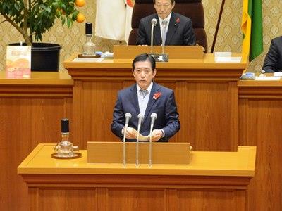 11月28日（月曜日）12月定例県議会開会（県議会議事堂）の画像