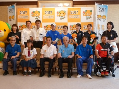 7月14日（金曜日）愛顔つなぐえひめ大会決起集会（県庁）の画像