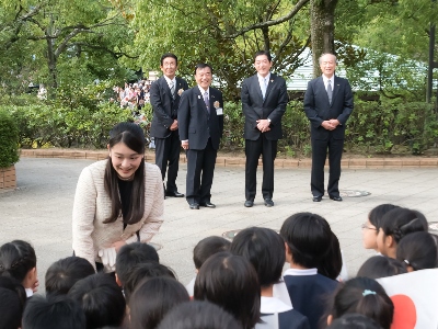 10月5日（木曜日）秋篠宮眞子内親王殿下県内御視察（今治市）の画像