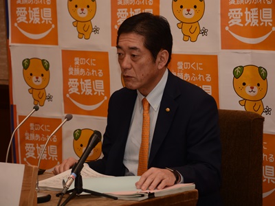 2月15日（木曜日）定例記者会見（県庁）の画像