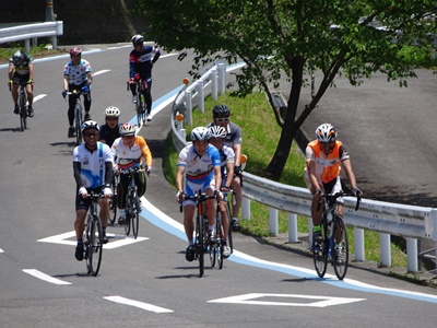 6月9日（土曜日）県内経済人らと別子・翠波はな輪道サイクリング（新居浜市・四国中央市）