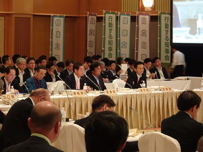 7月26日（木曜日）全国知事会義（北海道）の画像