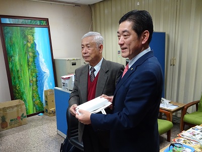 1月17日（木曜日）台湾パラリンピック委員会関係者ら訪問（台湾）の画像