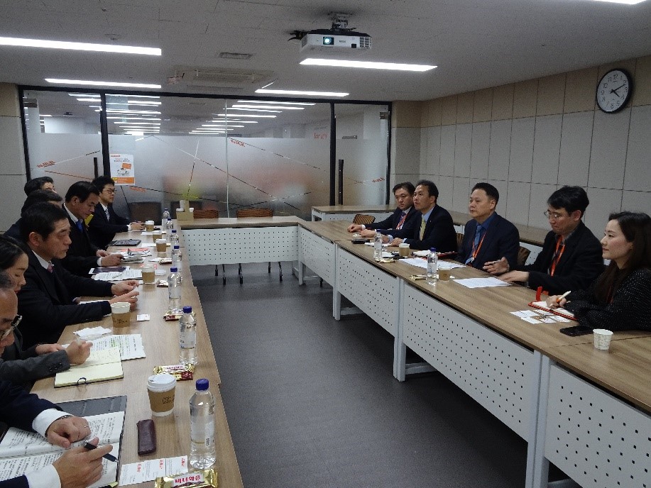 3月14日（木曜日）チェジュ航空社長ら訪問（韓国・ソウル市）の画像