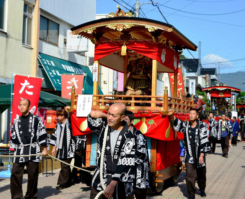 吉田祭のお練り行事の画像4