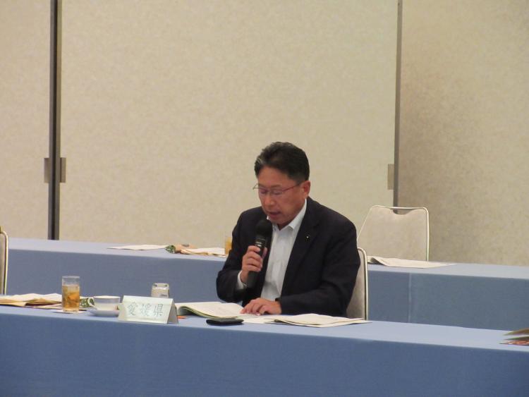 令和5年度第2回四国4県議会正副議長会議(徳島県)