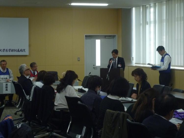 開会挨拶の画像