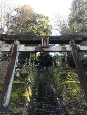 鬼北町＿三島神社鳥居