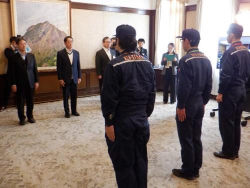 1月17日（水曜日）能登半島地震 被災地派遣職員業務報告会（県庁）