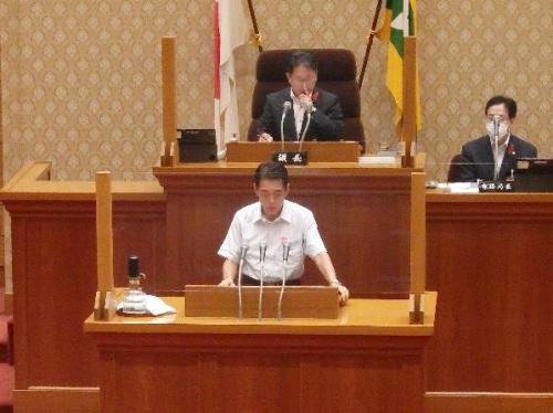 10月4日（水曜日）9月定例県議会閉会（県庁）