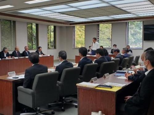 10月26日（木曜日）愛媛県人口問題総合戦略推進会議（県庁）