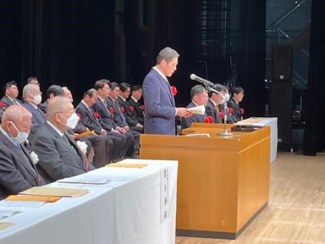 3月11日（月曜日）愛媛県戦没者遺族大会（県民文化会館）