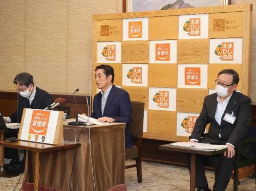 3月21日（木曜日）定例記者会見（県庁）