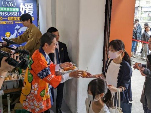 3月16日（土曜日）(現地時間)大愛媛フェアin台湾（台湾）