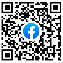 愛媛県立病院公式SNSのQRコード（facebook）
