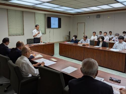 7月26日（金曜日）愛媛県人口問題総合戦略推進会議（県庁）