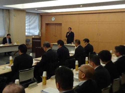 2月19日（水曜日）愛媛県・市町連携推進本部会議（松山市）