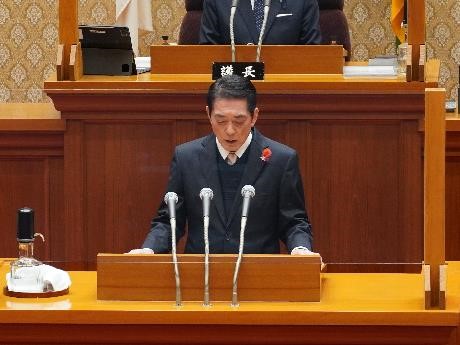 2月25日（火曜日）2月定例県議会開会（県議会議事堂）