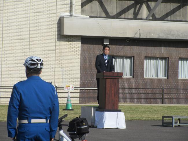 403_令和7年「春の全国交通安全運動」出動式