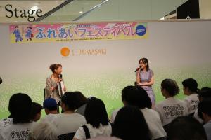 春名風花さんトークショーの様子