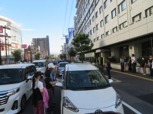 フジグラン松山前 街頭活動