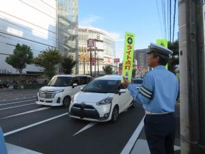 フジグラン松山前 街頭活動