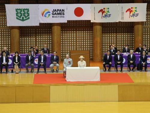 9月20日（土曜日）高円宮妃殿下の日本スポーツマスターズ2025愛媛大会空手道競技随行（県武道館）