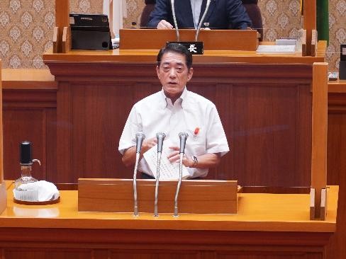 10月6日（月曜日）9月定例県議会閉会（県議会議事堂）