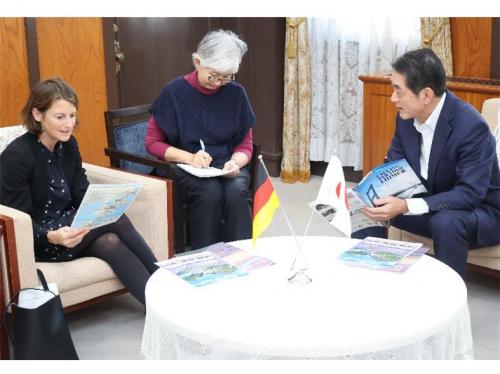 11月14日（金曜日）在大阪・神戸ドイツ連邦共和国総領事の訪問（県庁）