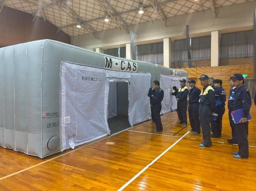 11月30日（日曜日）愛媛県原子力防災訓練（現地訓練視察）（伊方町）