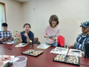 パティシエとの協議・商談風景２