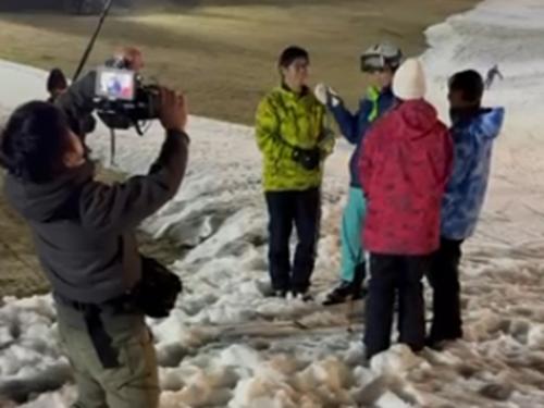 12月16日（火曜日）本県PR用動画撮影（久万高原町）